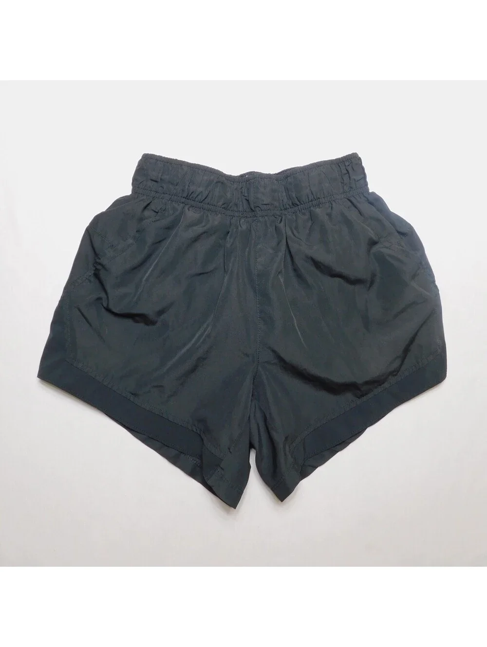 Athletic Works Women's Black Core Running Workout Shorts Elastic Waist Size XS 0